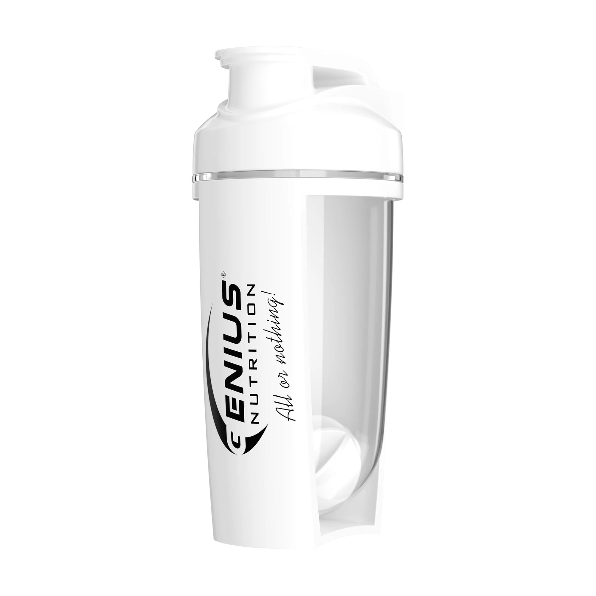 Шейкер Genius Nutrition Genius Shaker Білий, 500 мл